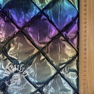 Tissu matelassé FOIL Rainbow multi