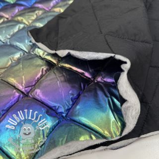 Tissu matelassé FOIL Rainbow multi