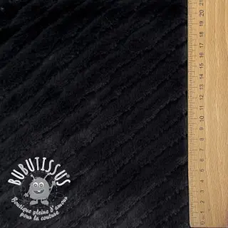 Fourrure Stripes anthracite