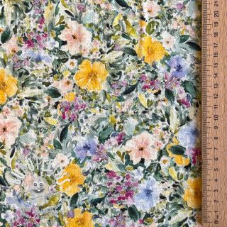 Viscose lin CREPE Flowers Simi digital print