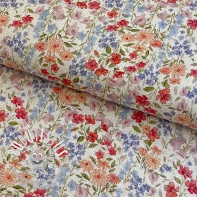 Viscose lin CREPE Flowers Gina digital print