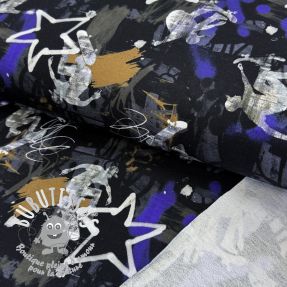 Sweat Graffiti black digital print