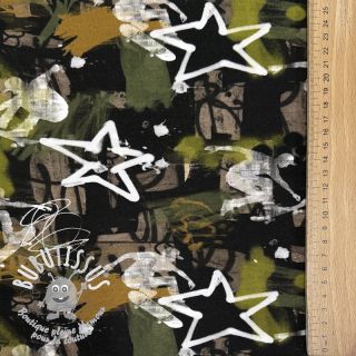 Sweat Graffiti army green digital print