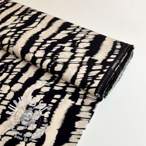 Viscose RADIANCE Imagine black digital print