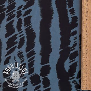 Viscose RADIANCE Imagine blue digital print