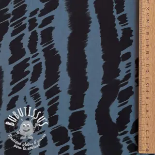 Viscose RADIANCE Imagine blue digital print