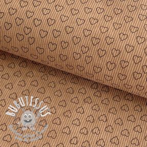 Menčester STRETCH Little love sand