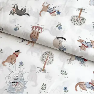 Tissu coton Vive la France design A digital print