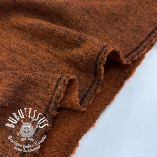 Tissu de manteau PRATO wool brick melange
