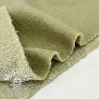 Tissu de manteau PRATO wool light green