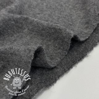 Tissu de manteau PRATO thick wool grey