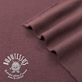 Sweat envers minkee JOGGING aubergine