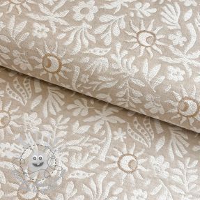 Tissu déco jacquard Sunlight lin