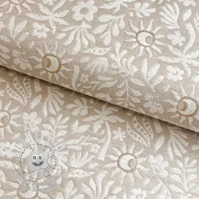 Tissu déco jacquard Sunlight lin