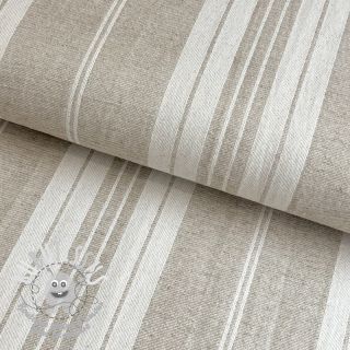 Tissu déco jacquard LINEN LOOK Granville lin