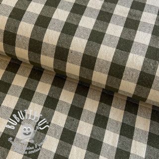 Tissu déco Celestin LUREX kaki