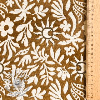 Tissu déco jacquard Sunlight jaune