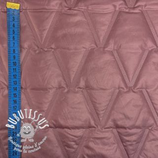 Tissu matelassé Triangle rouge