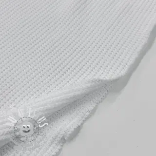 Tissu tricot BIG KNIT white
