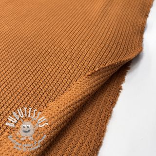 Tissu tricot BIG KNIT brick