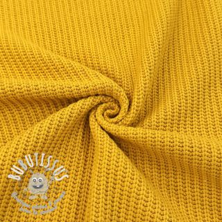 Tissu tricot BIG KNIT yellow