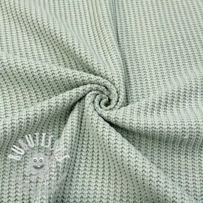 Tissu tricot BIG KNIT mint