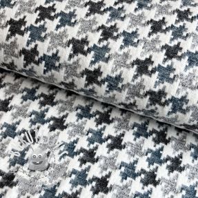 Tissu maille tricot jacquard Comfilia Camo grey