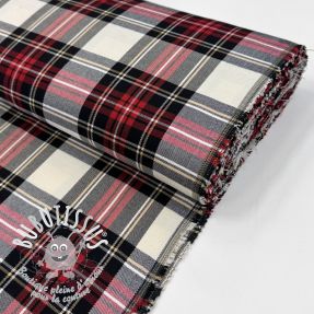 Tartan check black/red/yellow/white