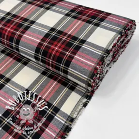 Tartan check black/red/yellow/white
