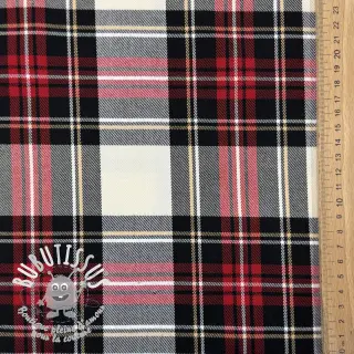 Tartan check black/red/yellow/white