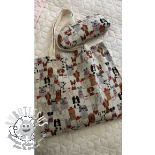 Tissu déco Linenlook Dog Dress Up