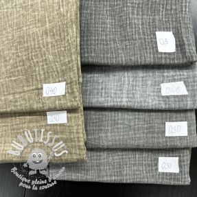 Paquet de tissus – double gaze de coton 2234