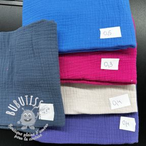 Paquet de tissus – double gaze de coton 2251