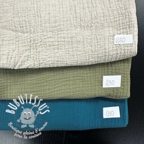 Paquet de tissus – double gaze de coton 2261