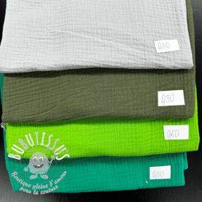 Paquet de tissus – double gaze de coton 2266