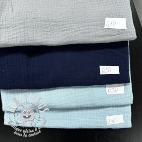 Paquet de tissus – double gaze de coton 2268