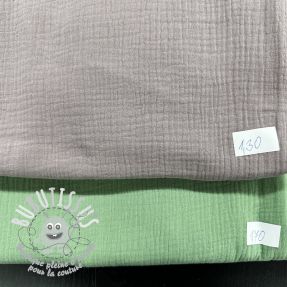 Paquet de tissus – double gaze de coton 2276