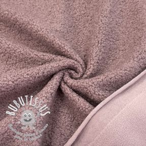 Fleece TEDDY DOUBLE SIDED blush