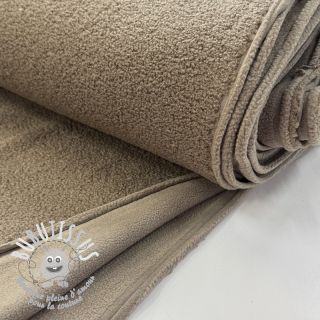 Fleece TEDDY DOUBLE SIDED sand