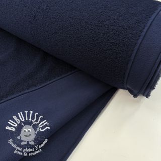 Fleece TEDDY DOUBLE SIDED navy