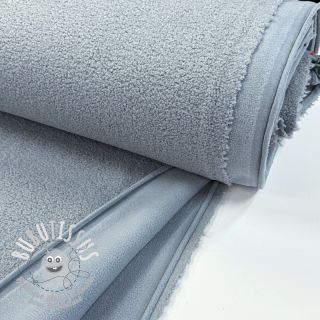 Fleece TEDDY DOUBLE SIDED pale turquoise