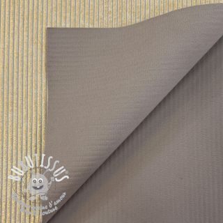 Tissu velours cotelé HUGGY gold
