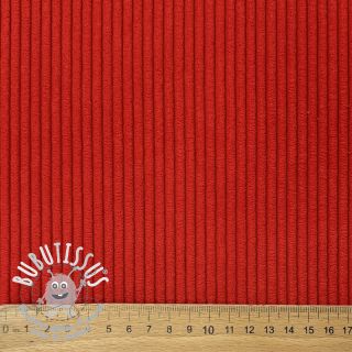 Tissu velours cotelé HUGGY homard