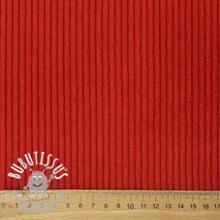 Tissu velours cotelé HUGGY homard