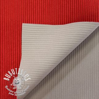 Tissu velours cotelé HUGGY homard