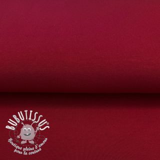 Jersey TENCEL modal dark red