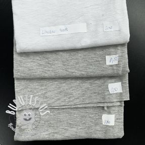 Paquet de tissus jersey 150 UNI SLUB 015