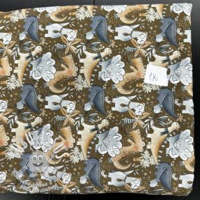 Paquet de tissus jersey digital print 2131