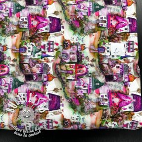 Paquet de tissus jersey digital print 2135