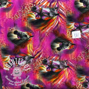 Paquet de tissus jersey digital print 2143